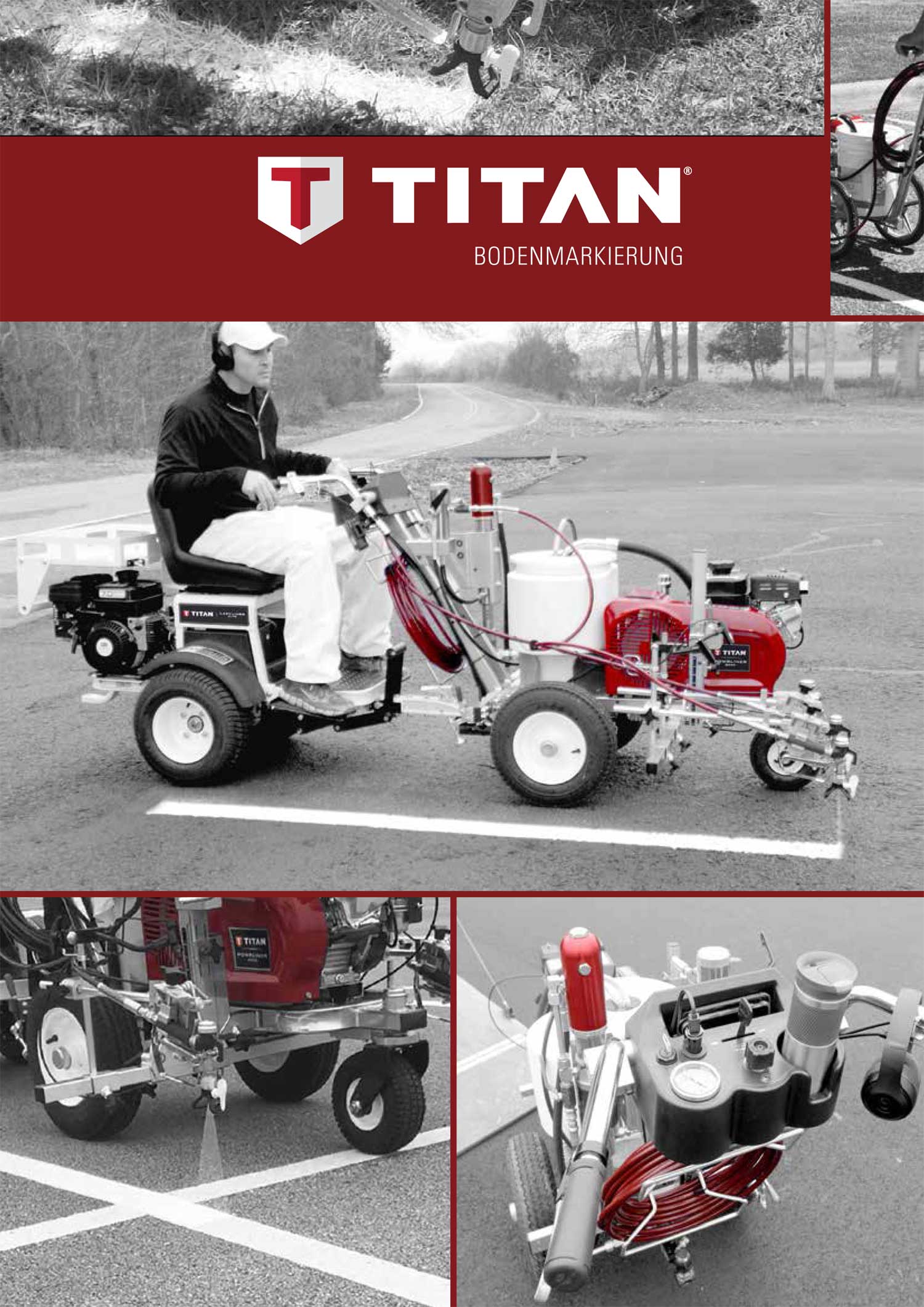 Linz Titan Bodenmarkierung
